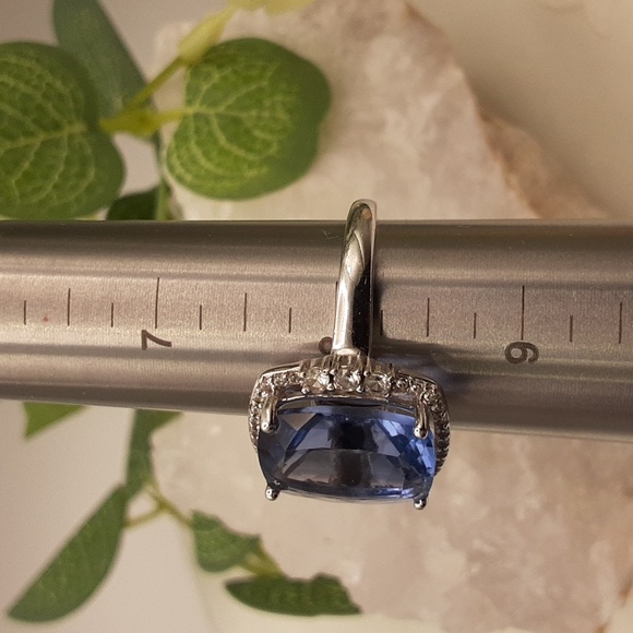 PRICE IS FIRM. 925, Untreated, Natural Color Change Fluorite And Natural White. - Picture 6 of 11